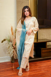 Tng By MD Stitched Bahar Collection-Muskaan | 3 Piece