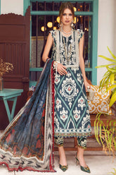 M Prints by Maria.B Unstitched 3 Piece Fall Edition-MPT-1904-B