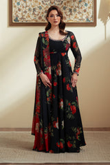 Maverick By Sheenora Stitched Party Wear Collection'2025-BLACK GLAM
