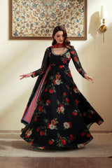 Maverick By Sheenora Stitched Party Wear Collection'2025-BLACK GLAM