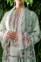 Cocktail By Sardinia Unstitched 3 Piece Summer Collection-ROSA