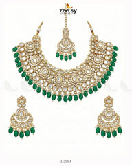 Magnificat Wide Gilded Bridal Set - Zeesy Jewellery
