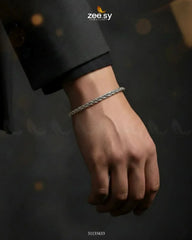Midnight Bold Braided Bracelet for Men