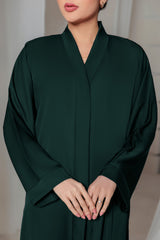 TGM Abaya Collection-Midnight Green