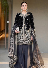 Sardinia Unstitched 3 Piece Formals Collection-Midnight Lush 1 - Rida Khawar