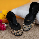 On Your Feets Casual Khussa-Midnight Majesty