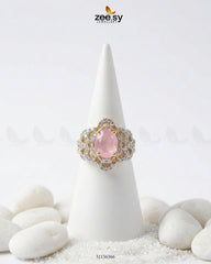 Midnight Star Oval Stone Ring