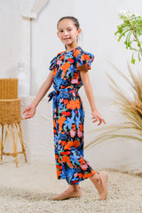 Sprinkles Stitched 1 Piece Summer Jumpsuit Kids Collection'2025-Midnight Tropics Jumpsuit