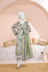 Almeerah Unstitched 3 Piece Emb Cutwork Lawn Vol-02 Collection'2025-Mint Charm
