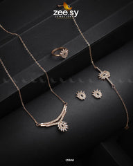 Mirage Necklace Golden - Zeesy Jewellery
