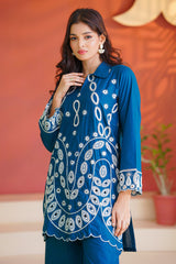 Daily Desire By Abeera Stitched 2 Piece Cotton Collection'2025-Modern Muse