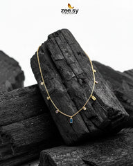 Modern Rainbow Charm Chain - Zeesy Jewellery