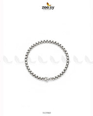 Mono Round Small Box Bracelet for Men