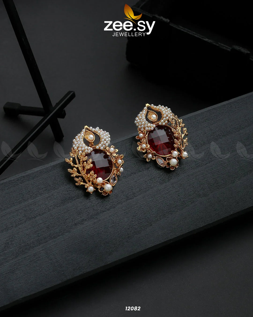 Moonlit Sparkle Red - Zeesy Jewellery