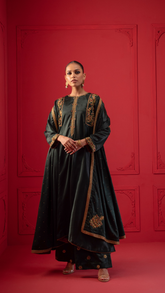 Baraysham By Najia Zia Stitched 2 Piece Winter Collection'2025-Morni