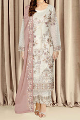 Nayab by Ramsha Unstitched 3 Piece Chiffon Vol-04 Suit-N-408