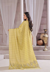 Dressline Semi Stitched 3 Pcs Emb Viscose Zari Collection