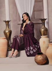 Dressline Semi Stitched 3 Pcs Emb Viscose Zari Collection