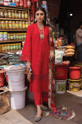 Bazaar by Nureh Unstitched 3 Piece Chunri Mukesh Festive Suit-NDS-86