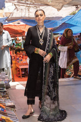Bazaar by Nureh Unstitched 3 Piece Chunri Mukesh Festive Suit-NDS-89