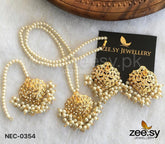 NECKLACE-0354 Champagne - Zeesy Jewellery