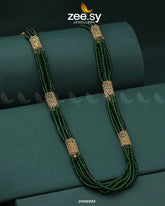 MALLA NECKLACE-0967 Green - Zeesy Jewellery