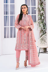 Lallaria By Noorma Kaamal Unstitched 3 Piece Luxury Chiffon Vol-03 Suit-NK-LLC-24