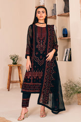 Lallaria By Noorma Kaamal Unstitched 3 Piece Luxury Chiffon Vol-03 Suit-NK-LLC-28