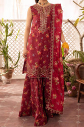 Nani Ka Ghar By Iznik Unstitched 3 Piece Eid Lawn Suit-NKG-09-Yaadain