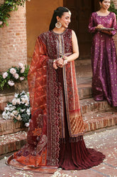 Jhoomro By Nureh Unstitched 3 Piece Luxury Formals Wedding Suit-NL-71