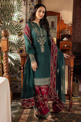 Alfaaz By Nureh Unstitched 3 Piece Festive Edition Suit-NL-74-Mahroo
