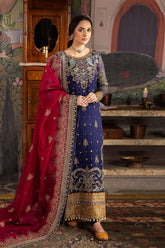 Alfaaz By Nureh Unstitched 3 Piece Festive Edition Suit-NL-75-Jugni