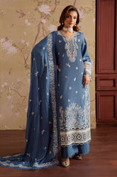 Nova By Mahnur Unstitched 3 Piece Khaddar Winter Suit-NK-07