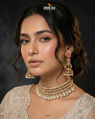 Nauratan Choker Vibrant Set - Zeesy Jewellery