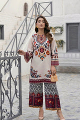 Midway Arts Stitched Summer Nayra – Printed 2Pc Suit | Effortless Chic