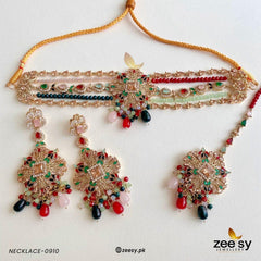 NECKLACE-0910 Multi - Zeesy Jewellery