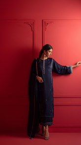 Baraysham By Najia Zia Stitched 2 Piece Winter Collection'2025-Neelum