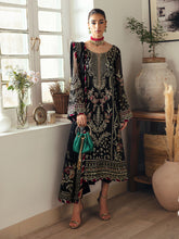 Gulaal Unstitched 3 Piece Emb Chiffon Vol-01 Collection'2023-Noir GL-EC-23V1-06
