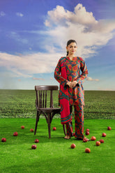 Feathers Unstitched Winter Arrivals Suit-ADELN-FT571