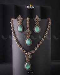 Opal Necklace Set - Zeesy Jewellery