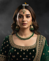 Opulent Tradiitional Necklace Set - Zeesy Jewellery