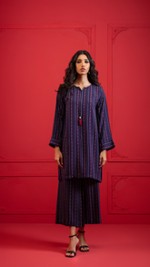 Eternal Classics By Najia Zia Stitched 2 Piece Winter Collection'2025-Orchid