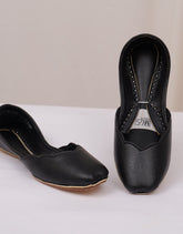 Mgs Style Khussa Collection-Onyx Noir Black