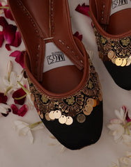 Mgs Style Khussa Collection-Black Glamour