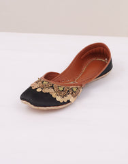 Mgs Style Khussa Collection-Black Glamour