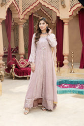 Manahils Stitched Formals Kurti-B-005-Lilac