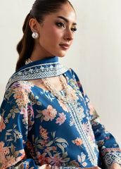 Gulaal Stitched 3 Piece Basic Lawn Collection'2025-Serenade