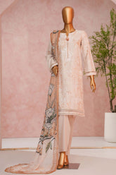 Enchant By HZ Stitched 3 Piece Linnokara Prints Suit-PLK-551