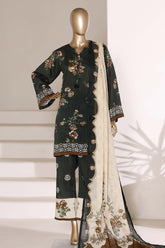 Sada Bahar Stitched 3 Piece Printed Lawn Vol-07 Suit-PR-1001-GREEN