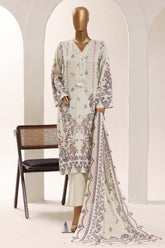 Sada Bahar Stitched 3 Piece Printed Lawn Vol-12 Suit-PR-1172-LEMON